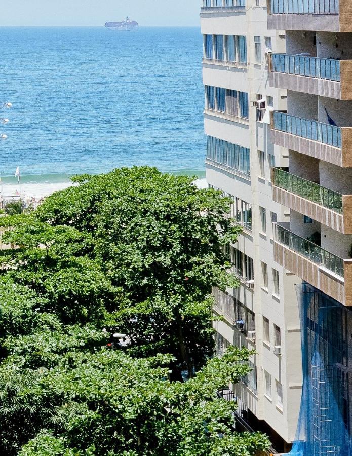Vista Lateral Mar Copacabana 里约热内卢 外观 照片