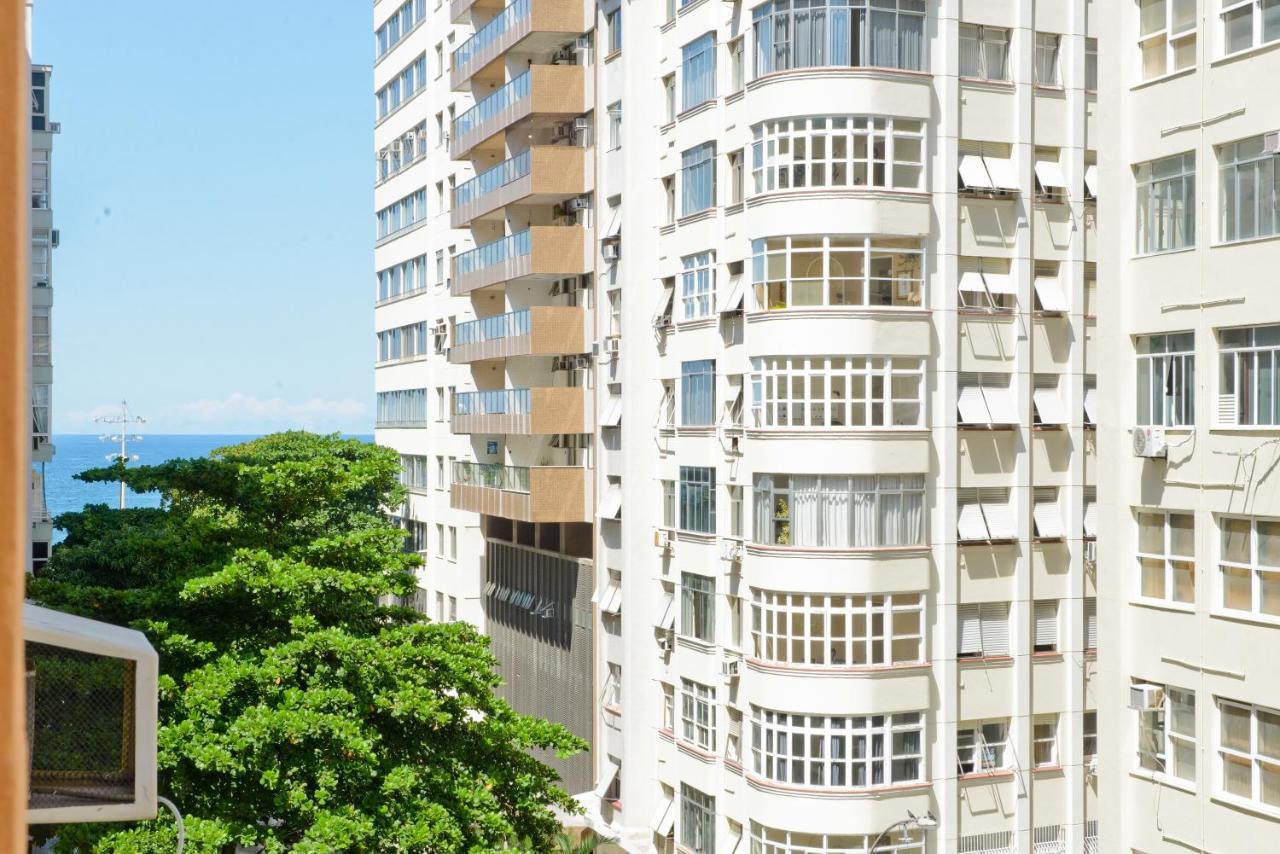 Vista Lateral Mar Copacabana 里约热内卢 外观 照片