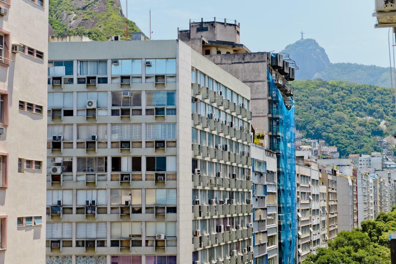 Vista Lateral Mar Copacabana 里约热内卢 外观 照片