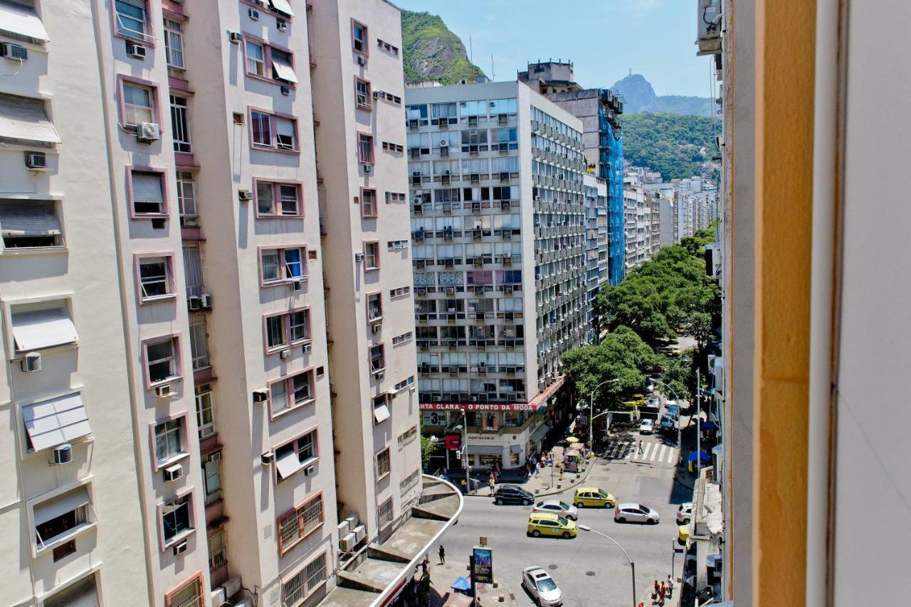Vista Lateral Mar Copacabana 里约热内卢 外观 照片