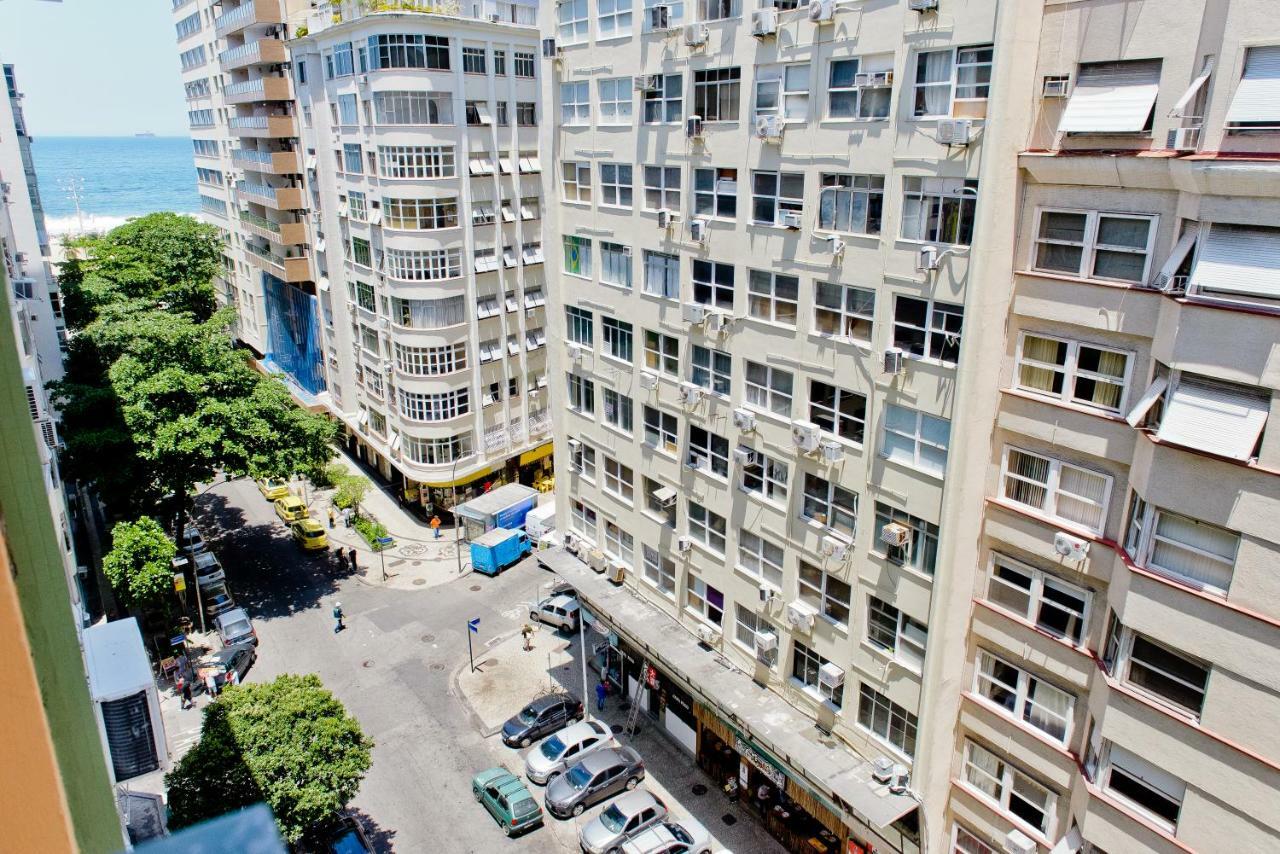 Vista Lateral Mar Copacabana 里约热内卢 外观 照片