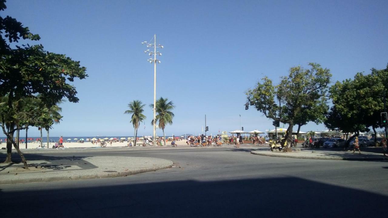 Vista Lateral Mar Copacabana 里约热内卢 外观 照片
