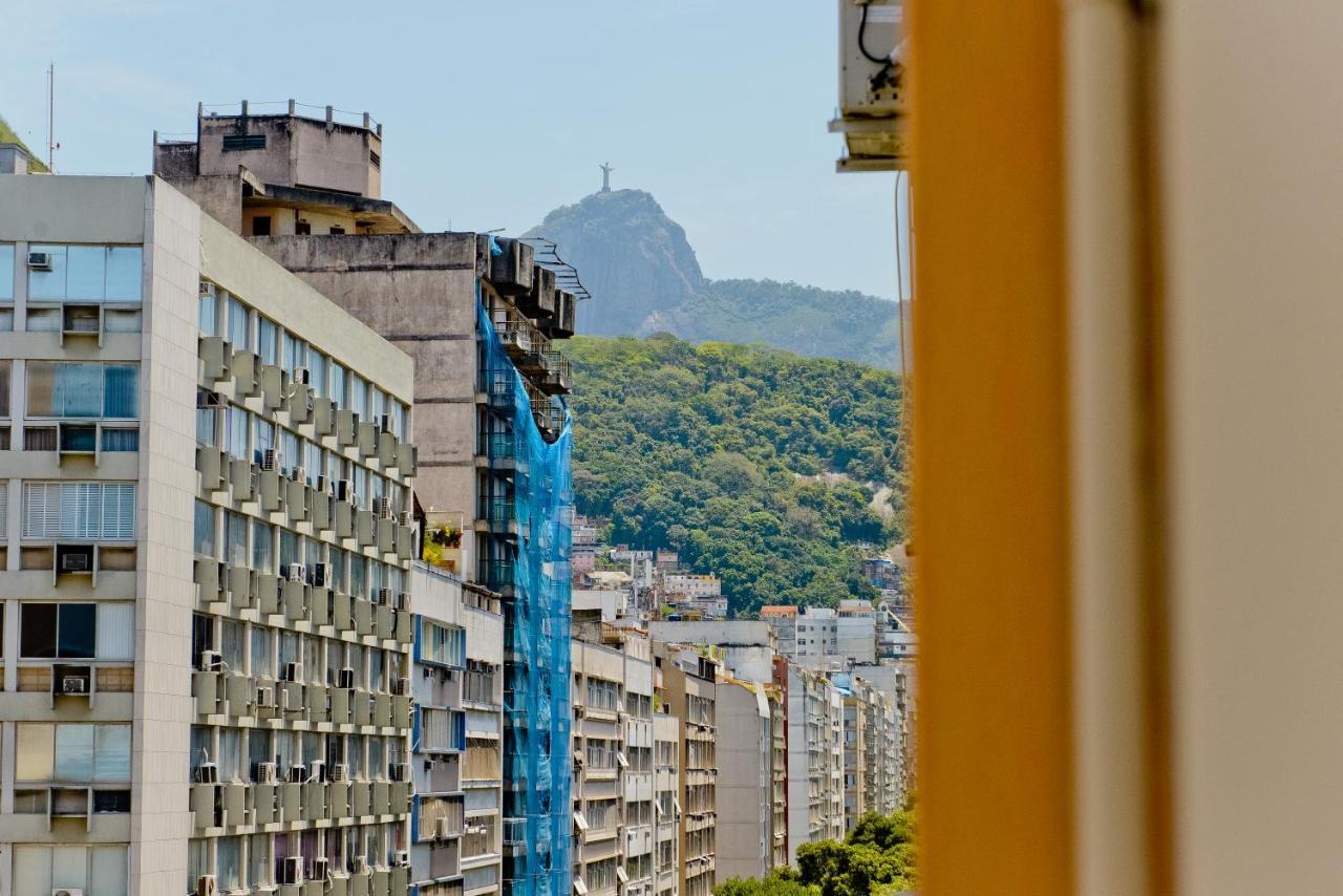 Vista Lateral Mar Copacabana 里约热内卢 外观 照片
